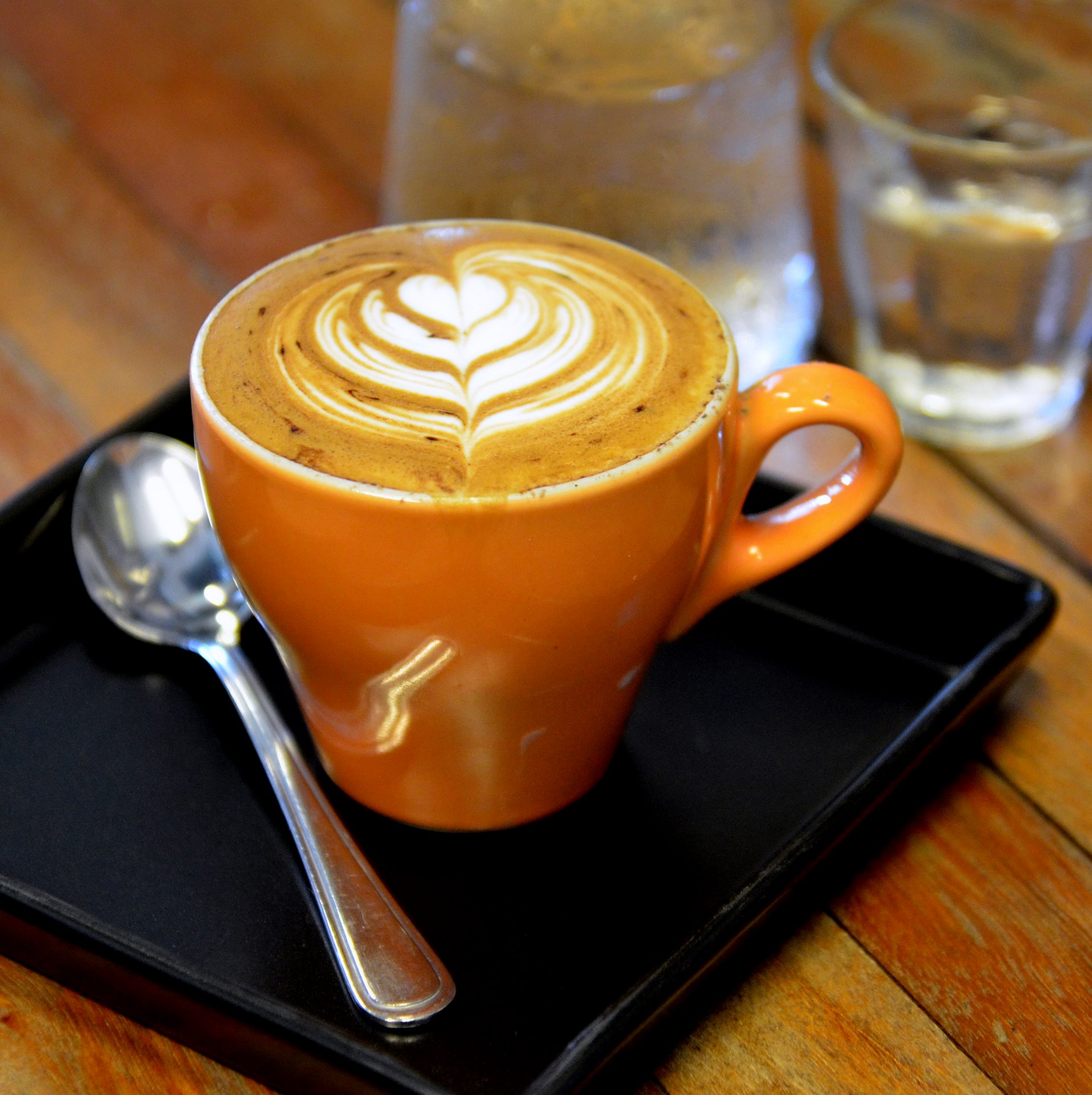 Coffee, poured with care